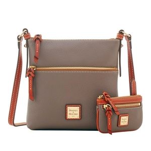 NWT Dooney & Bourke Letter Carrier w/ Coin Case